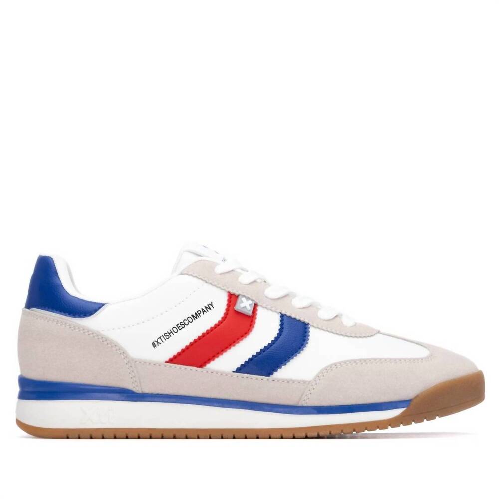 NEW XTI men's urban casual sneakers in blue